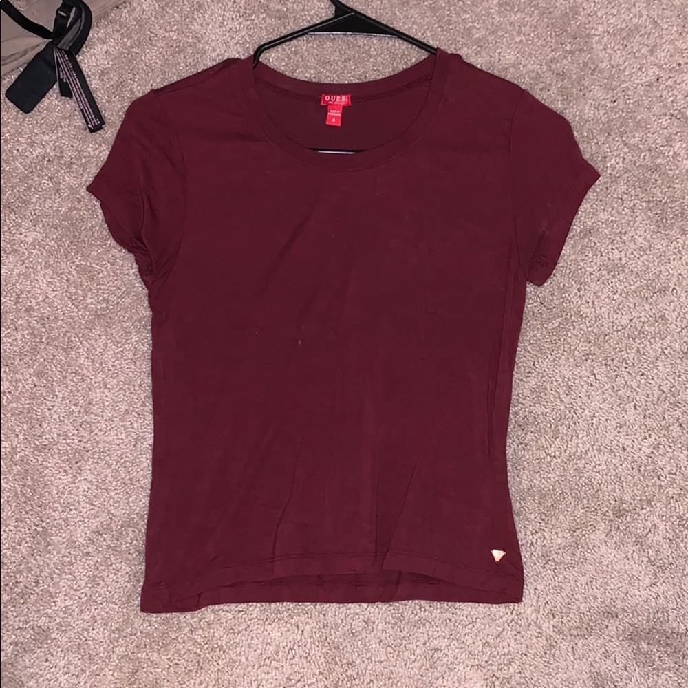 Guess red t-shirt